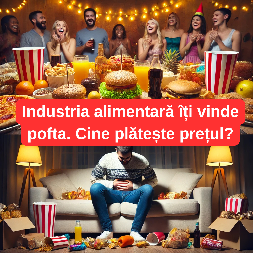 Industria alimentară, emoțiile și mâncatul fără control – Cum ieși din acest cerc vicios?