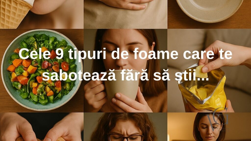 Cele 9 tipuri de foame care te sabotează fără să știi…